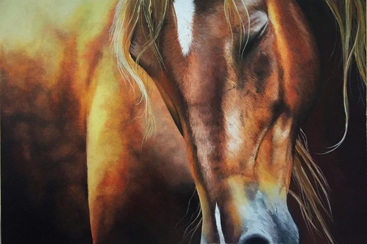 Art By Naomi Hawkins - Equine Arts Pastel